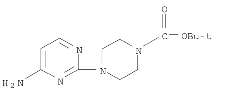 1-Boc-4-(4-Aminopyrimidin-2-yl)piperazine 1041054-18-5